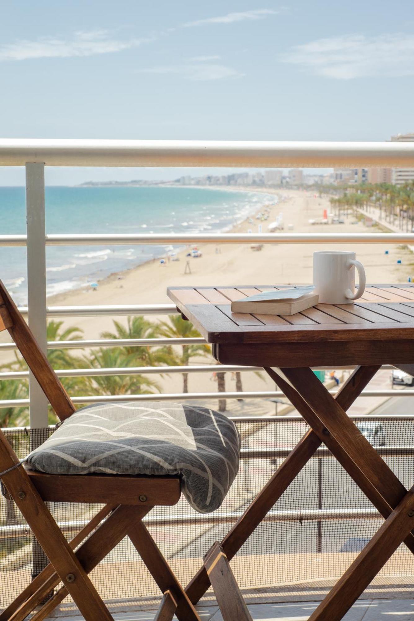 Ferienwohnung Atico Frente Al Mar 2 Terrazas Barbacoa Y Parking Sujeto A Disponibilidad El Campello Exterior foto