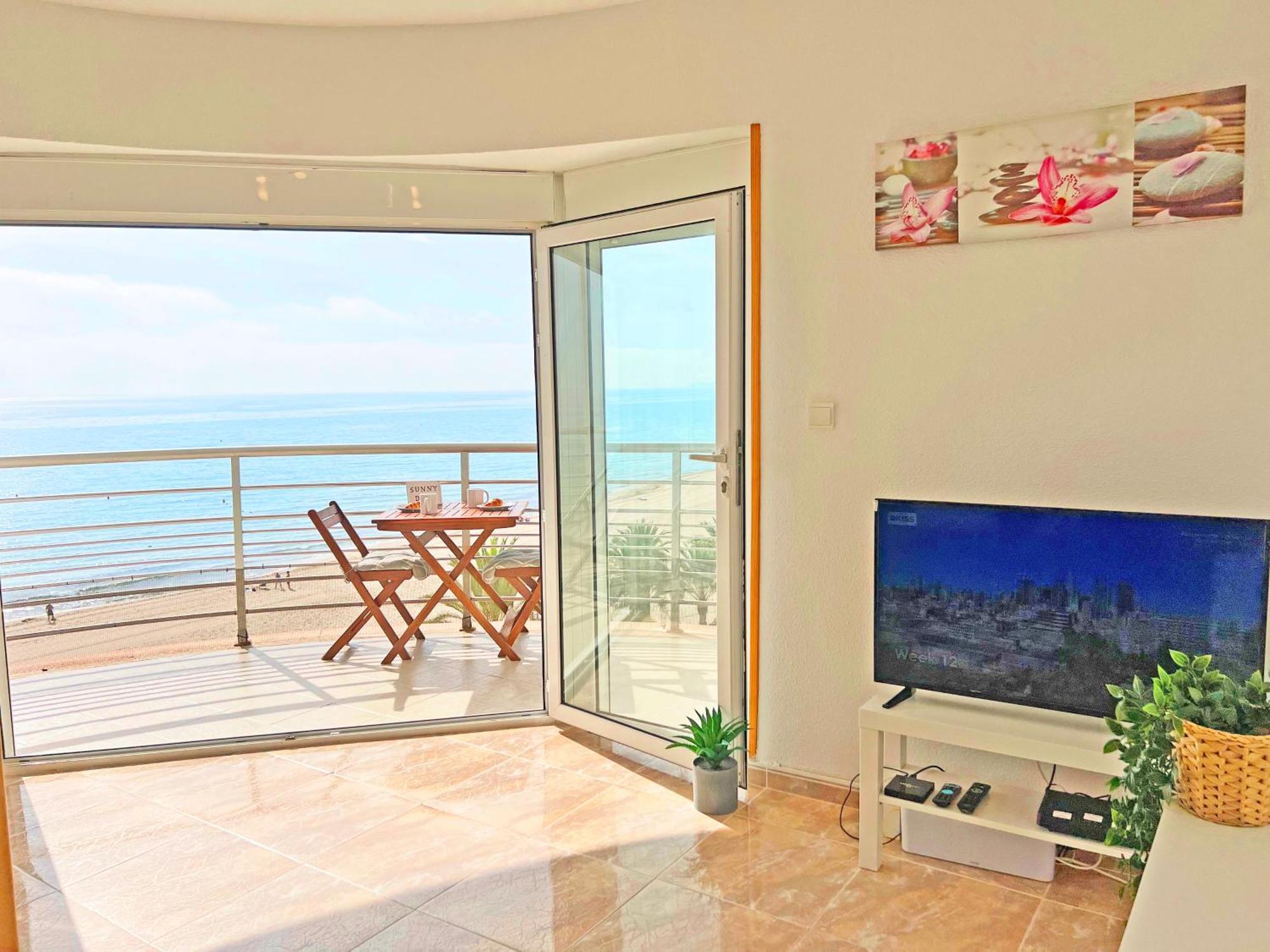 Ferienwohnung Atico Frente Al Mar 2 Terrazas Barbacoa Y Parking Sujeto A Disponibilidad El Campello Exterior foto