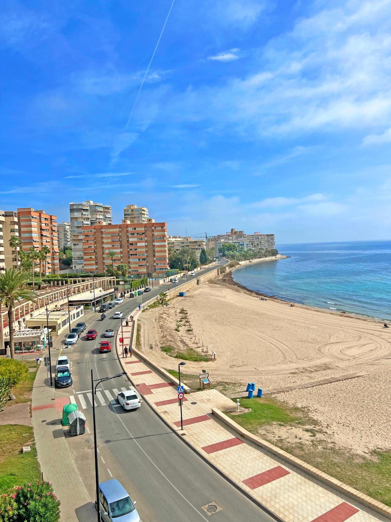 Ferienwohnung Atico Frente Al Mar 2 Terrazas Barbacoa Y Parking Sujeto A Disponibilidad El Campello Exterior foto