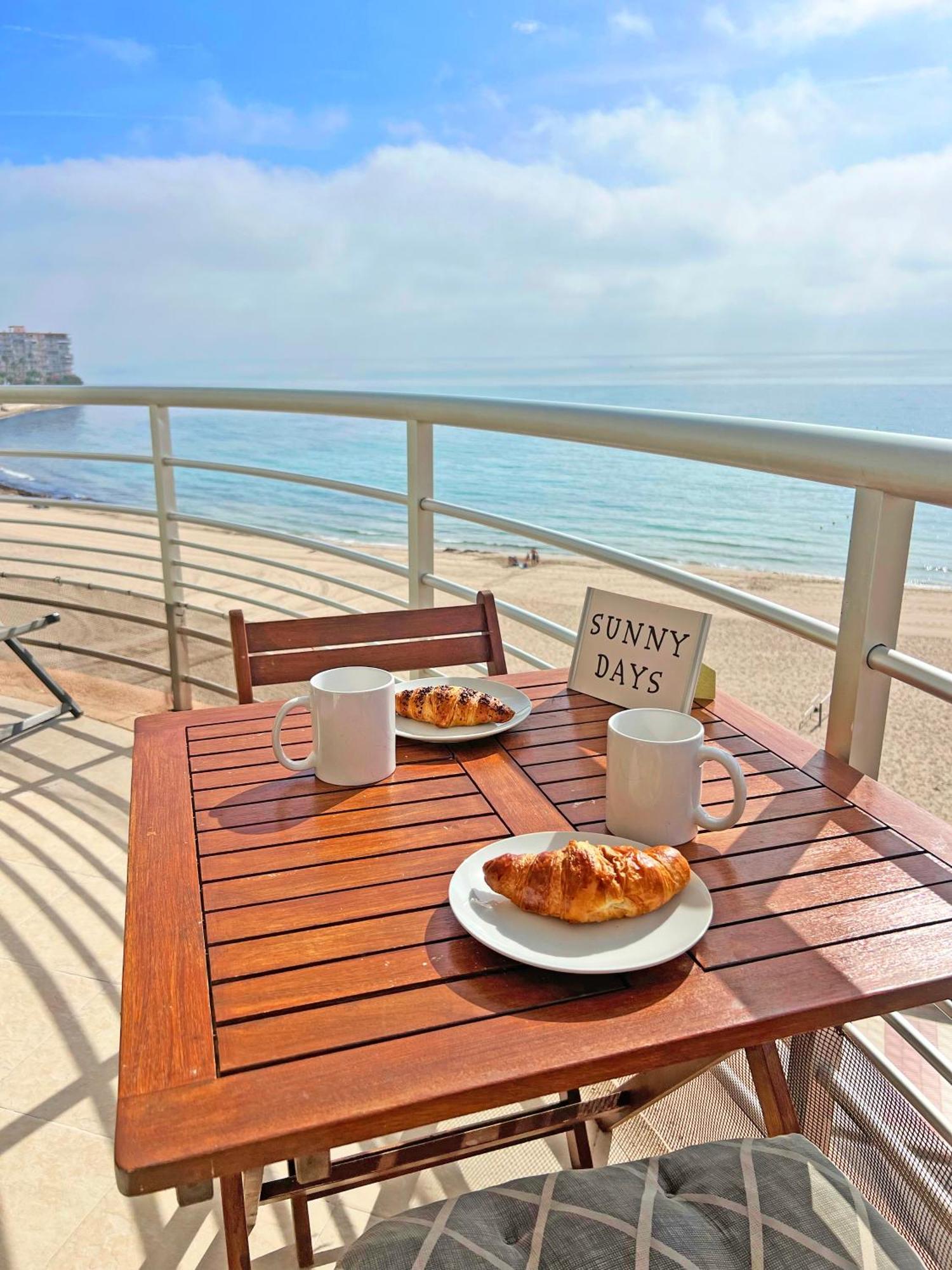 Ferienwohnung Atico Frente Al Mar 2 Terrazas Barbacoa Y Parking Sujeto A Disponibilidad El Campello Exterior foto